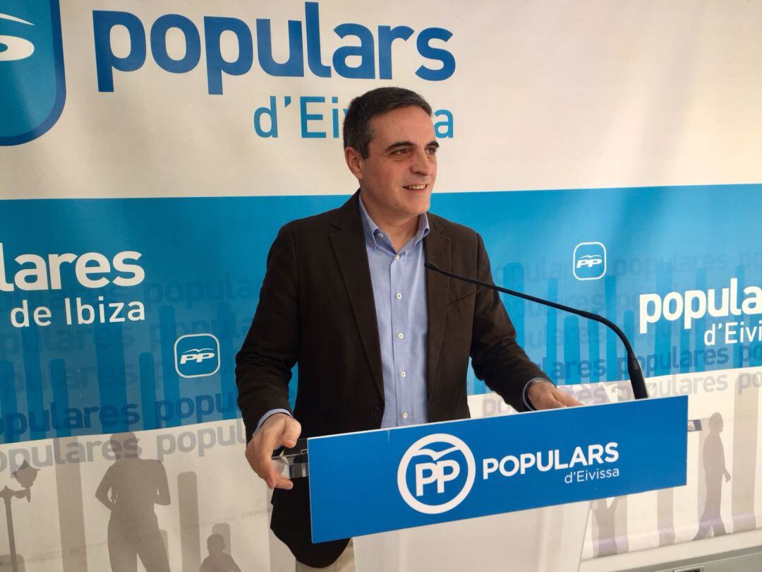 José Vicente Marí Bosó, presidente del PP de Ibiza