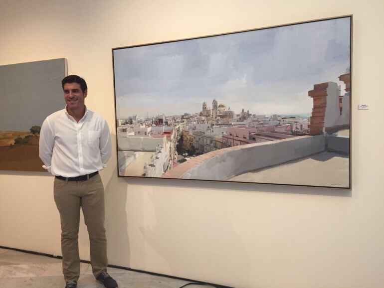 'Cádiz desde Correos', de Eduardo Millán