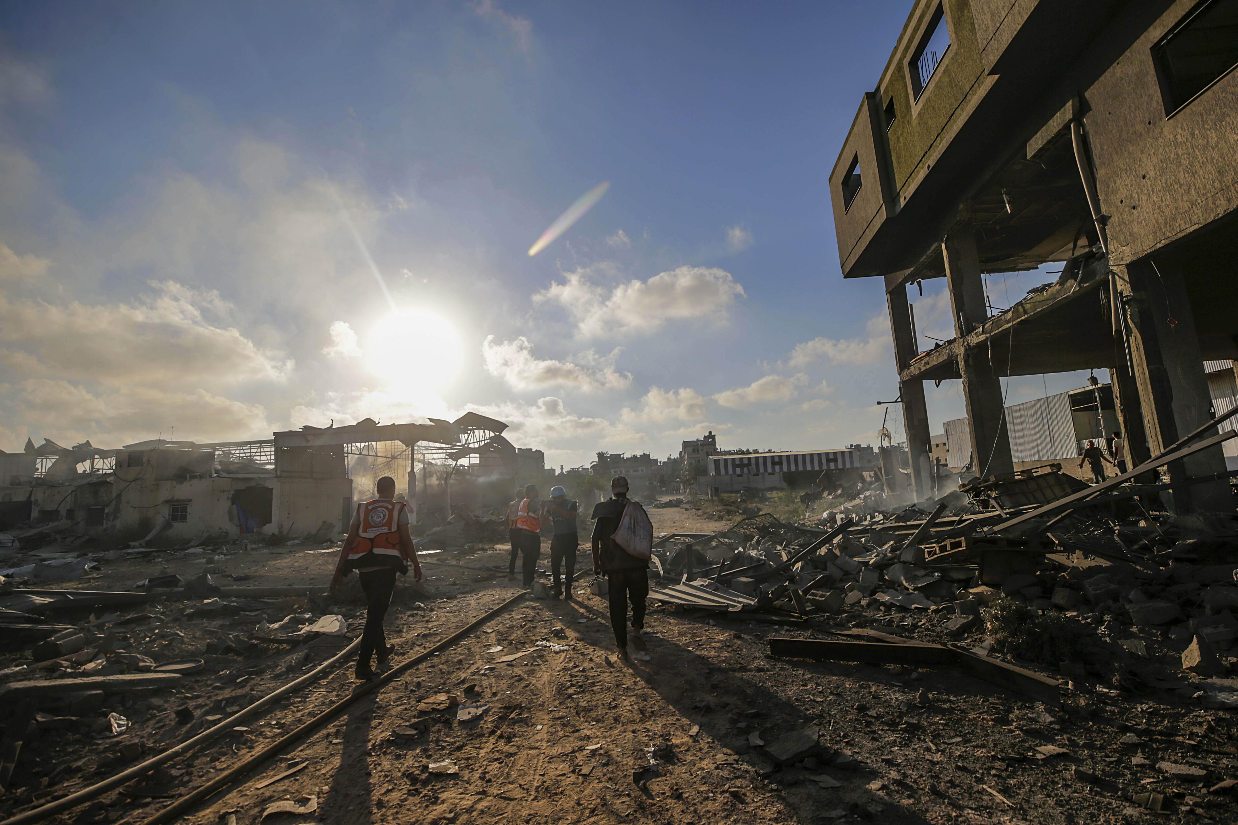 Ataques israelíes en Gaza.