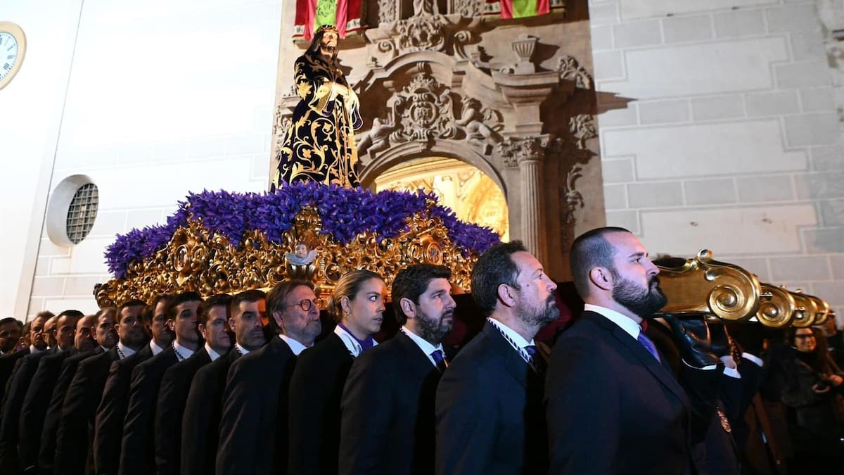Fernando López Miras será nombrado Mayordomo de Honor del Paso Blanco de Lorca el 12 de septiembre