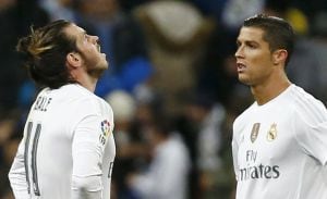 Bale y Cristiano, durante el Clásico