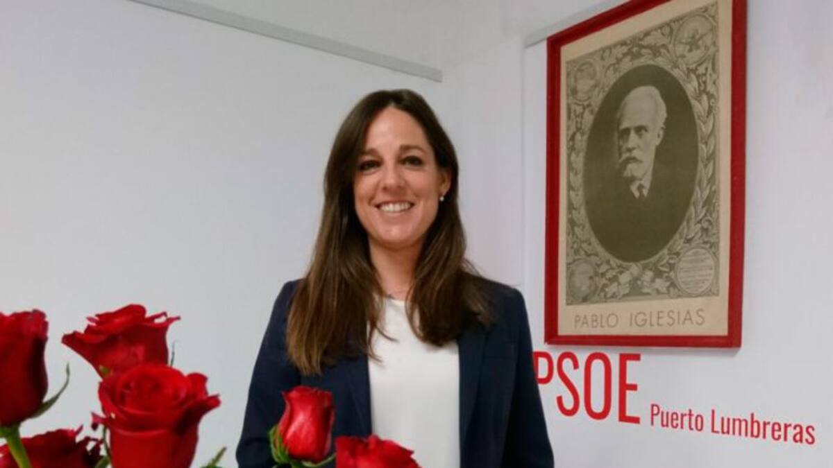María Rosa García, nueva secretaria general del PSOE en Puerto Lumbreras