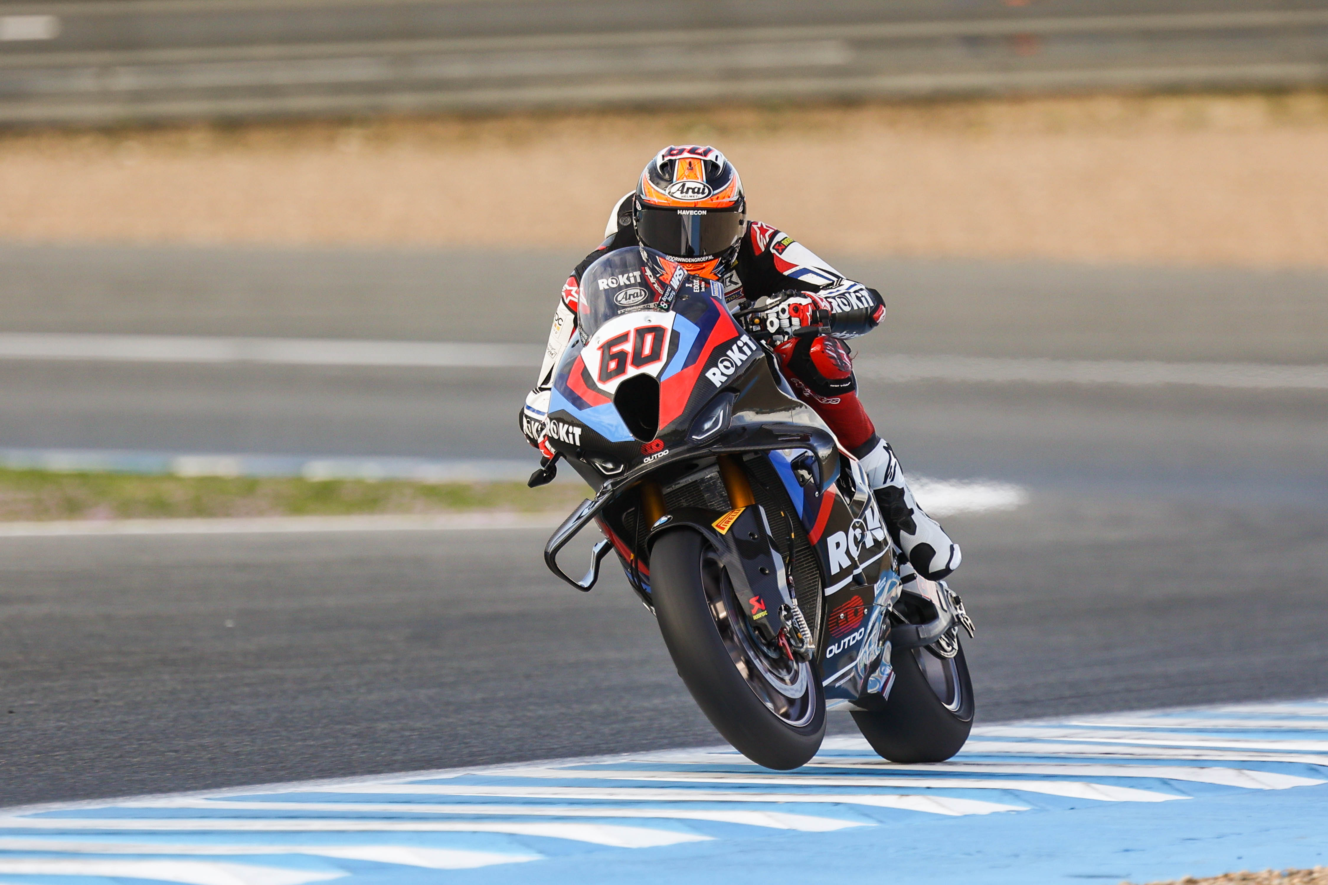 Entrenamientos del Mundial de Superbike en el Circuito de Jerez