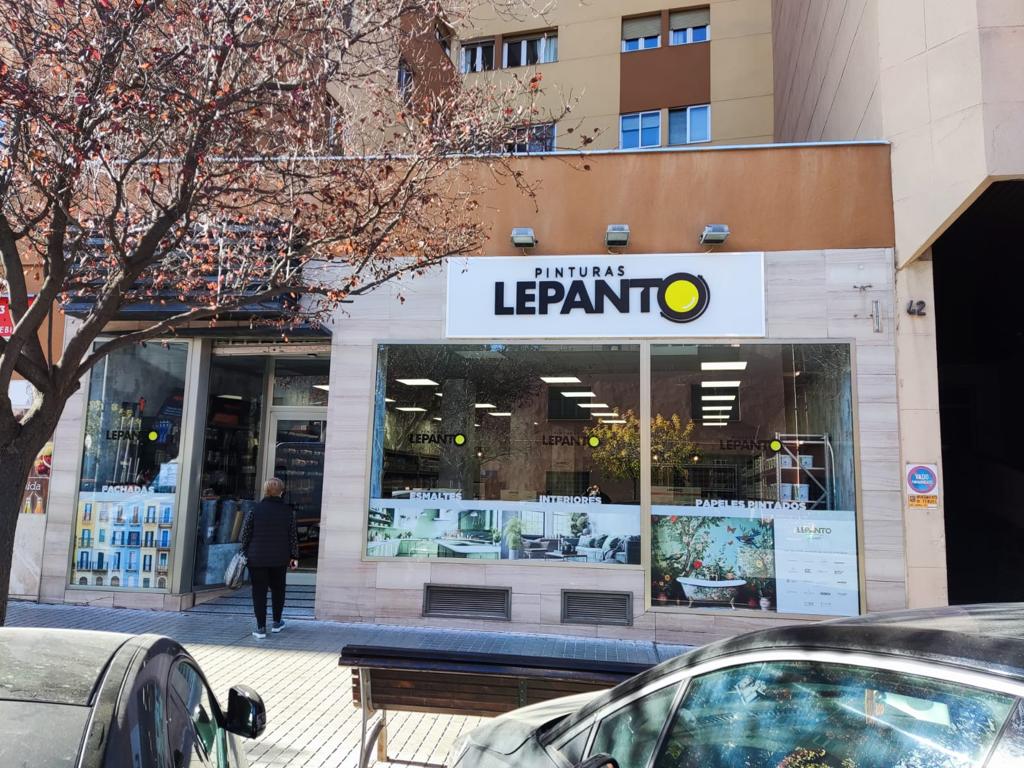 Pinturas Lepanto ha abierto recientemente una nueva tienda en Teruel