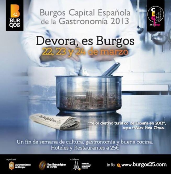 Cartel de la II edición de &#039;Devora, es Burgos&#039;.