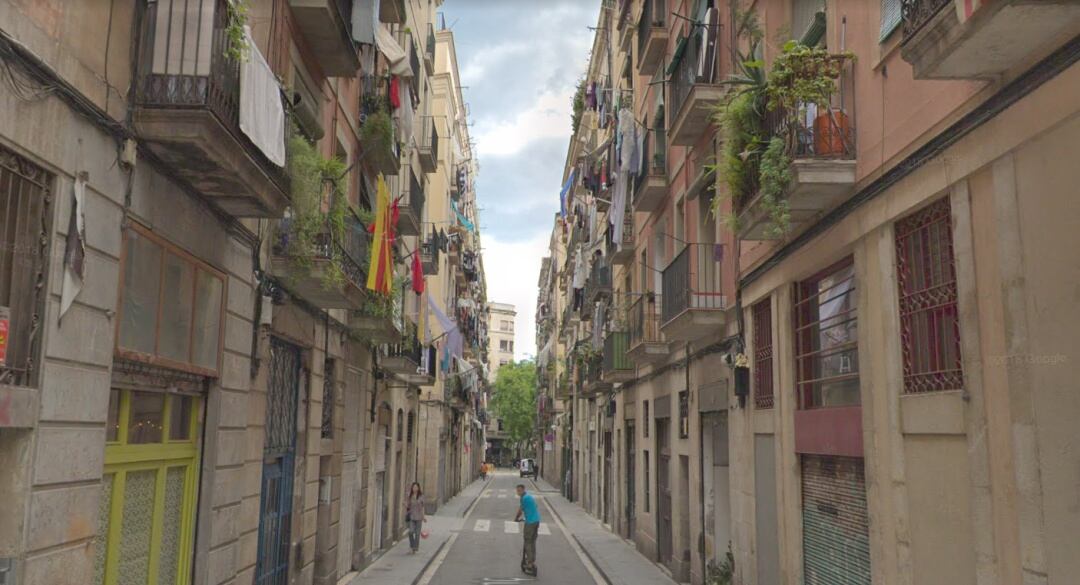 Imagen de la calle Sant Vicenç, donde sucedieron los hechos