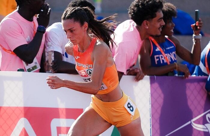 Ana Prieto en una prueba