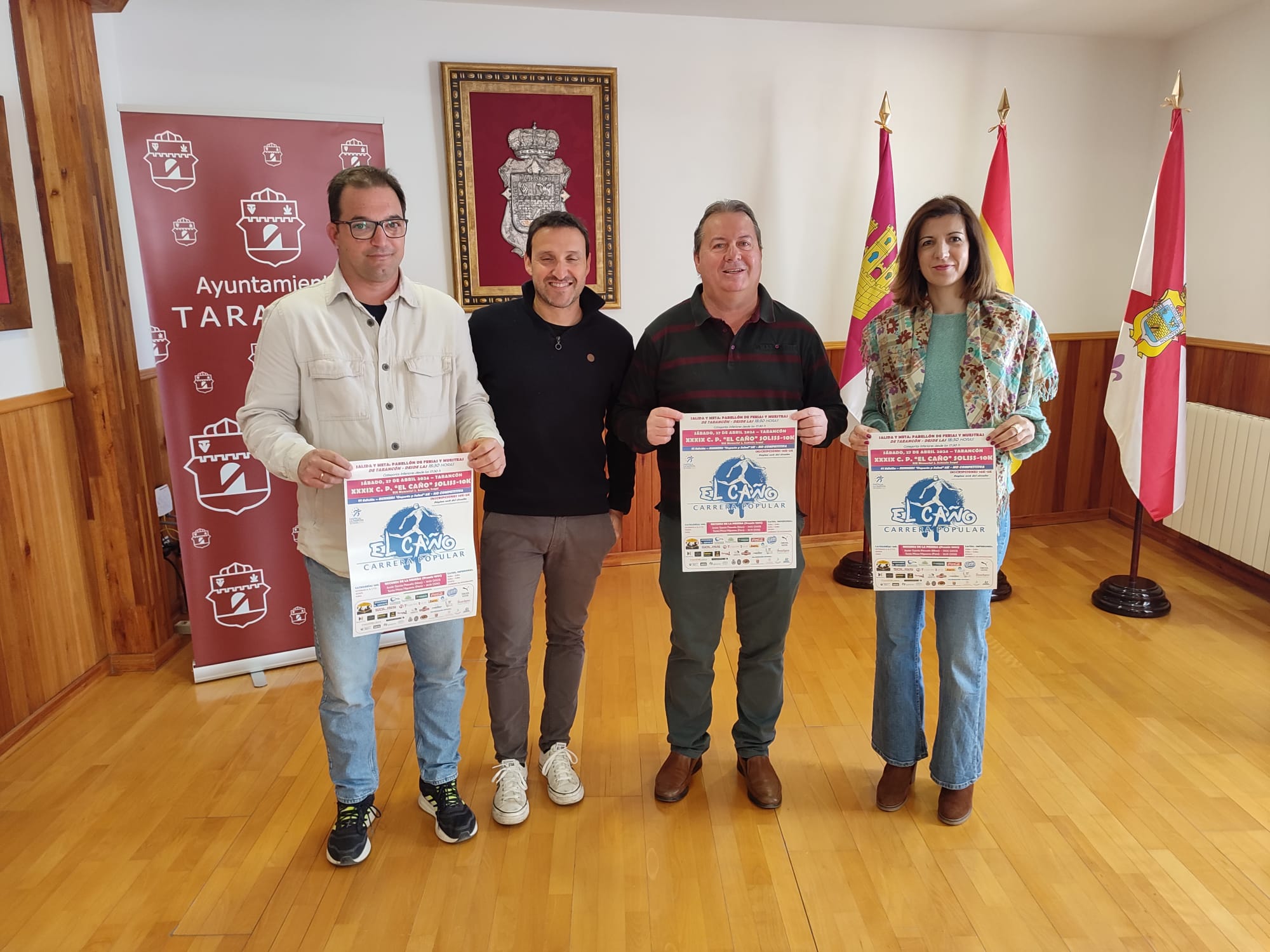 Presentación de la trigésimo novena Carrera Popular &quot;El Caño&quot; de Tarancón