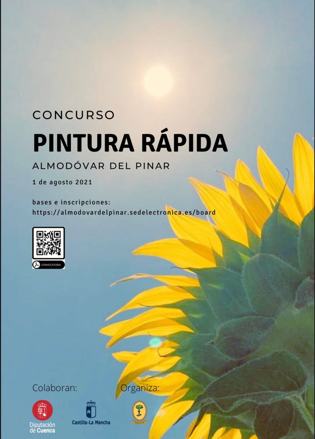 Cartel del I Concurso de Pintura Rápida