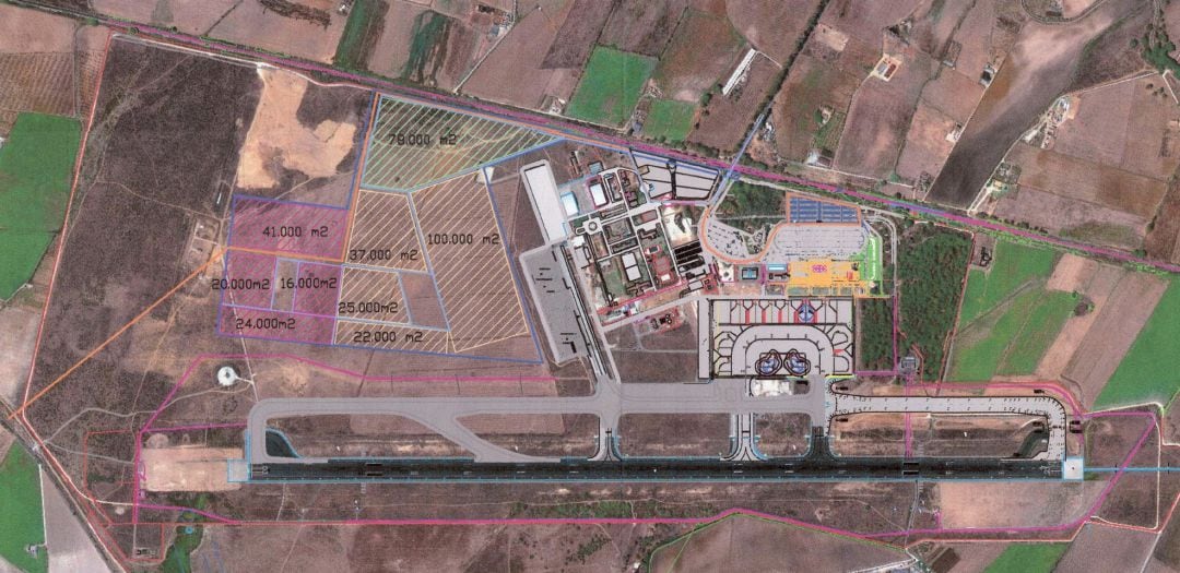 Vista aérea del PTA