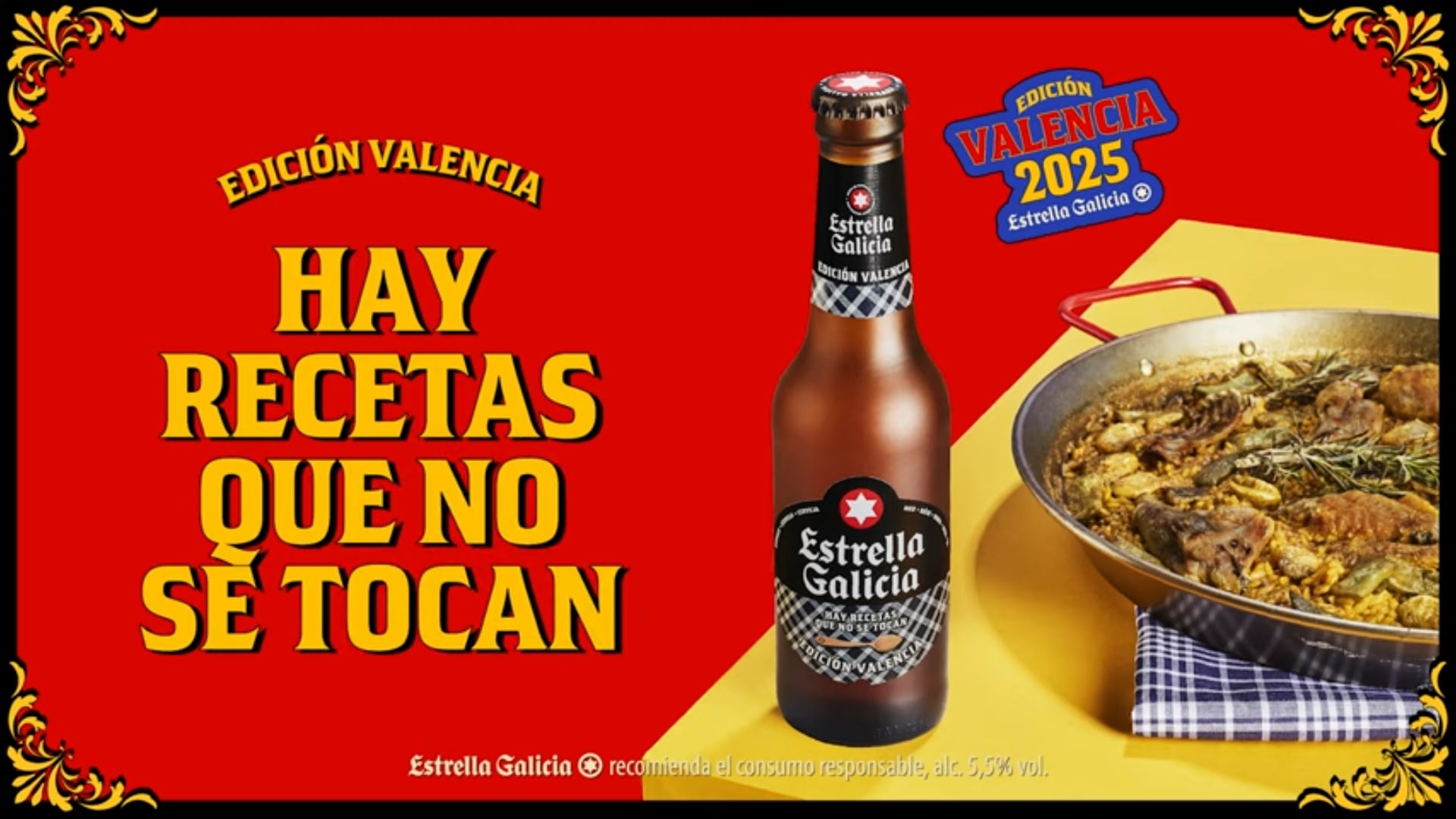 Estrella Galicia rinde homenaje a Valencia con una edición especial que pone en valor las recetas tradicionales