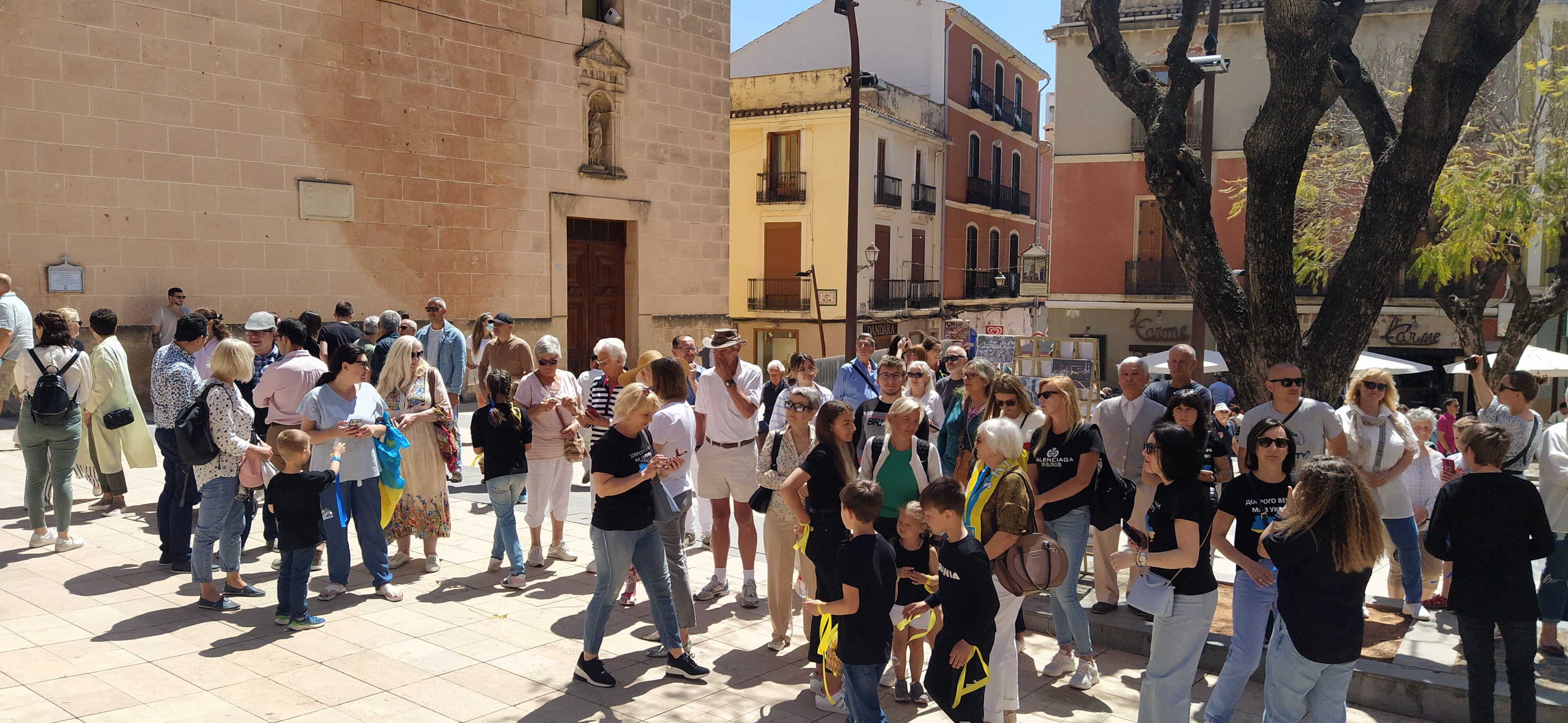 Reparto de galletas.