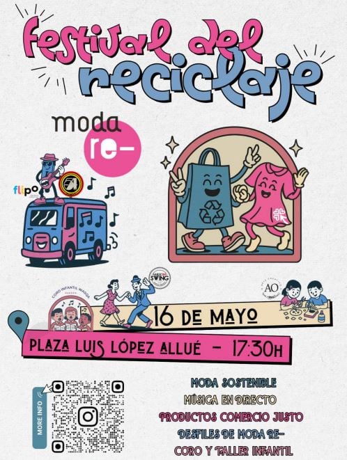 Cartel del festival de Moda Re-