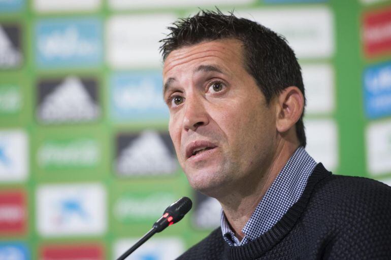 Merino, durante una rueda de prensa