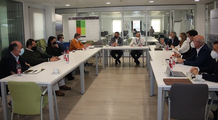 Un momento de la reunión