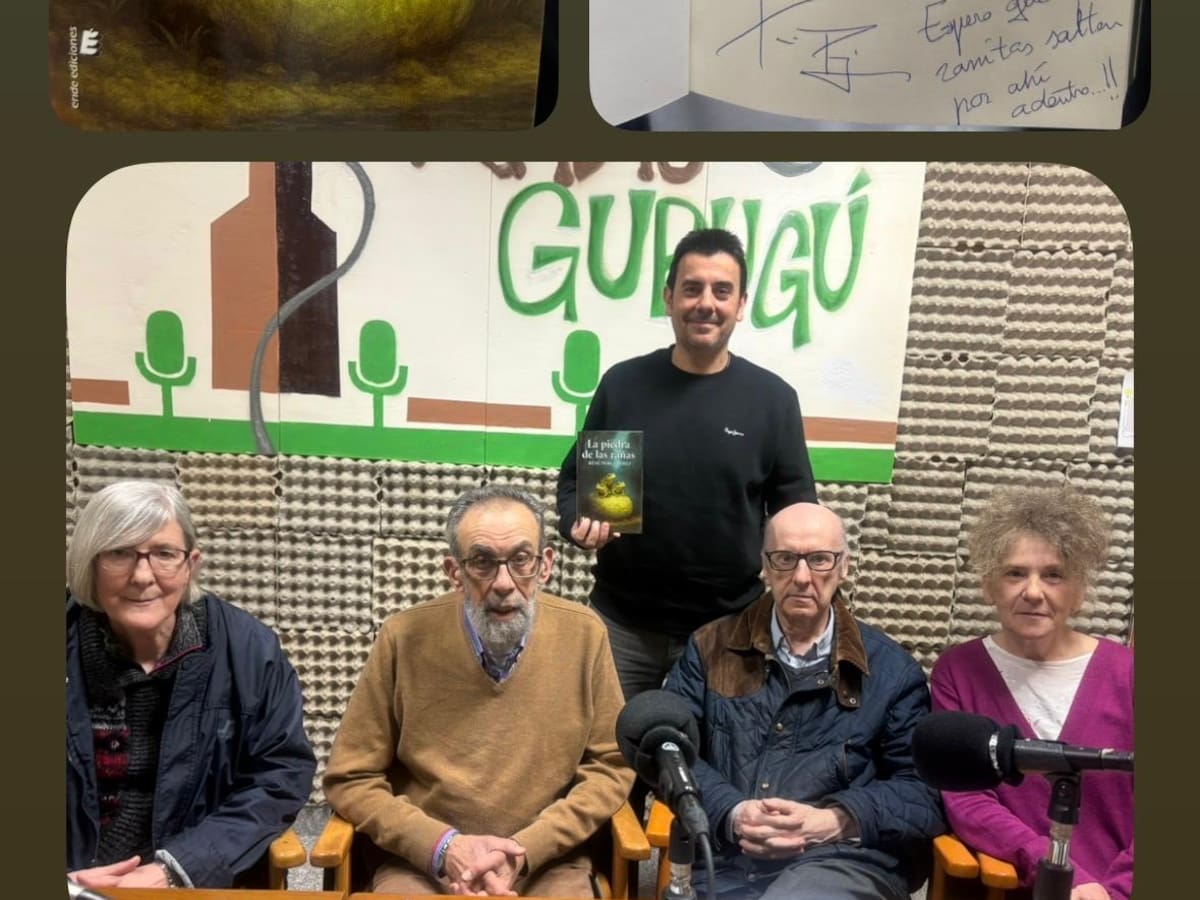 'La piedra de las ranas', la vibrante novela de misterio de René Pérez