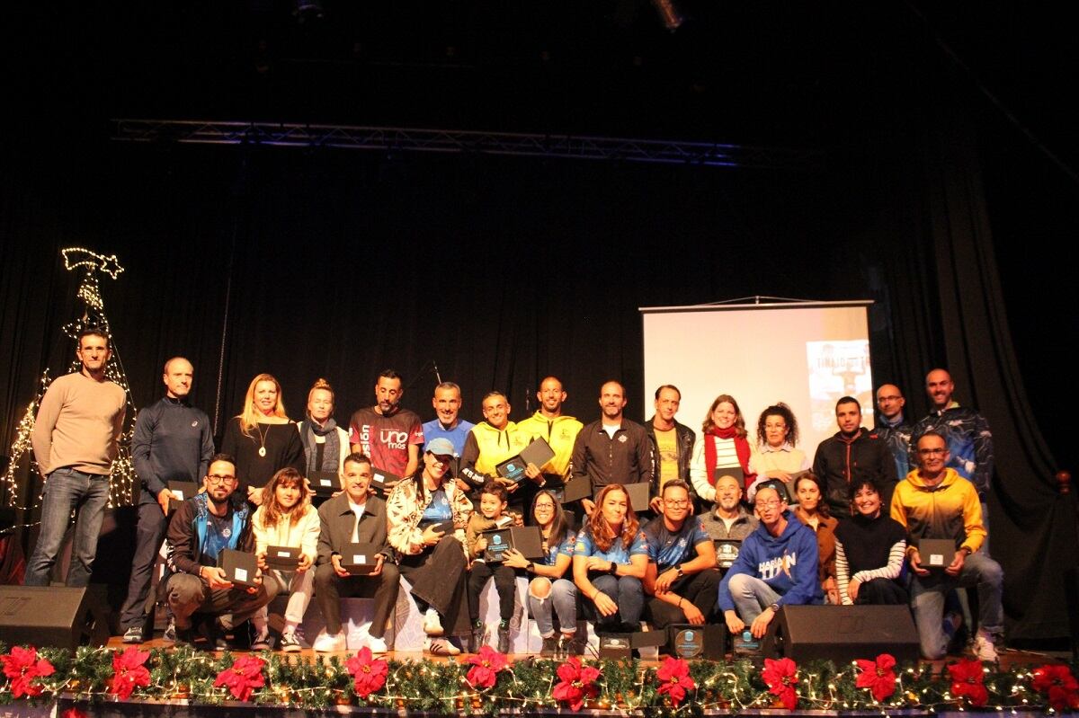 Los podios de la Copa de Carreras Populares de Tinajo 2025.