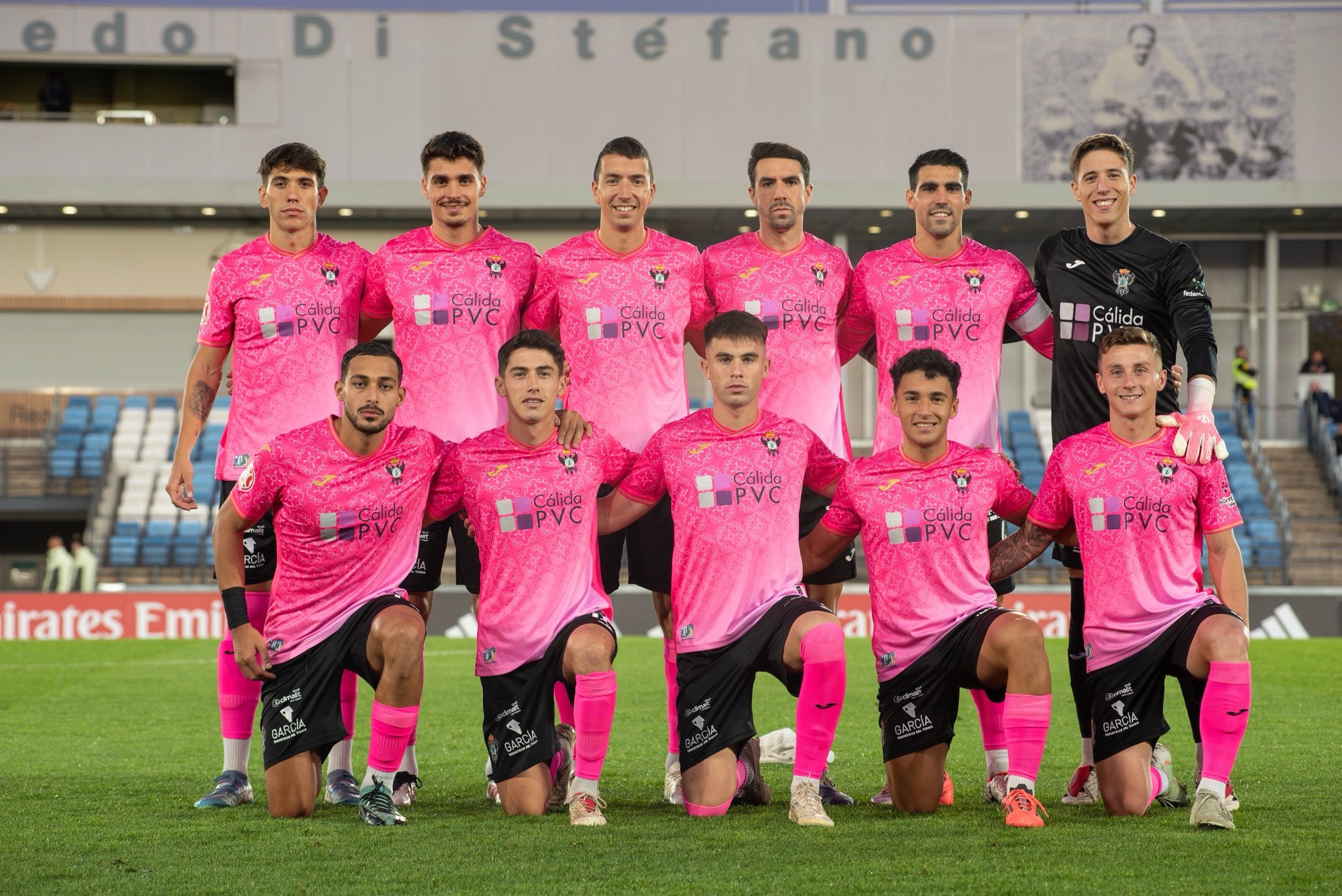 Once inicial del CF Talavera ante el Real Madrid Castilla