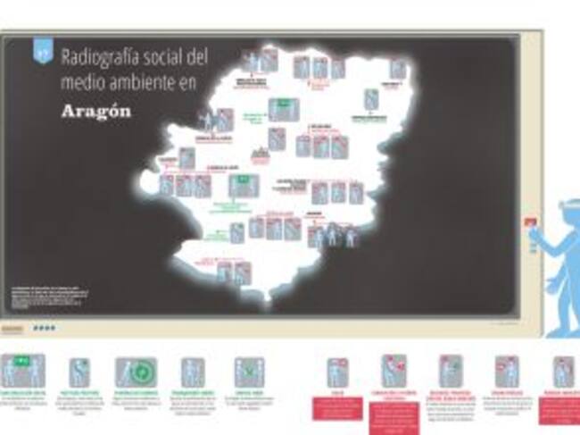 Aragón es una de las comunidades con peores niveles de calidad medioambiental