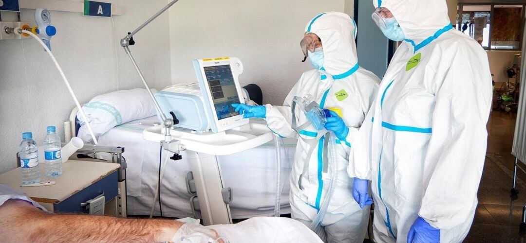 Una persona ingresado por coronavirus