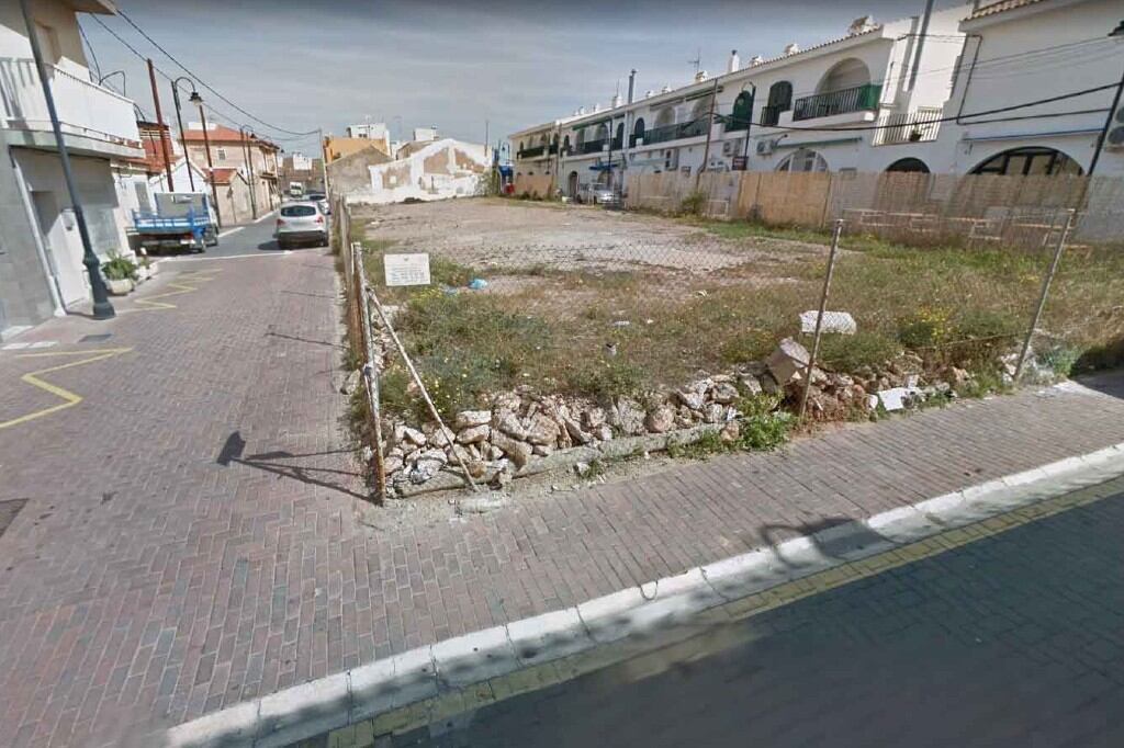 Terrenos donde se va a construir un nuevo hotel en Cabo de Palos