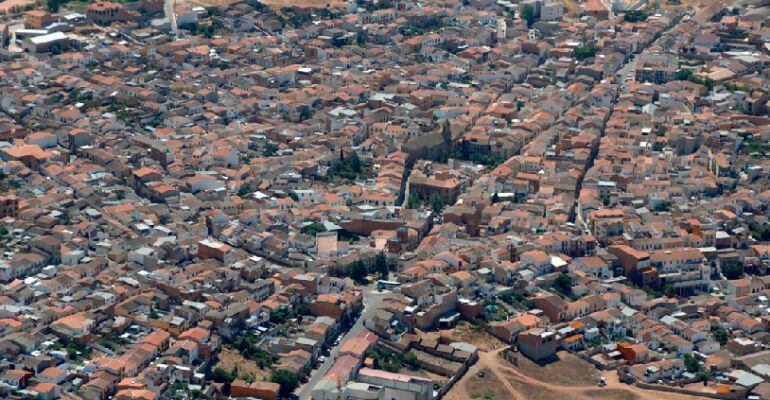 Vista aérea de Navas de San Juan.