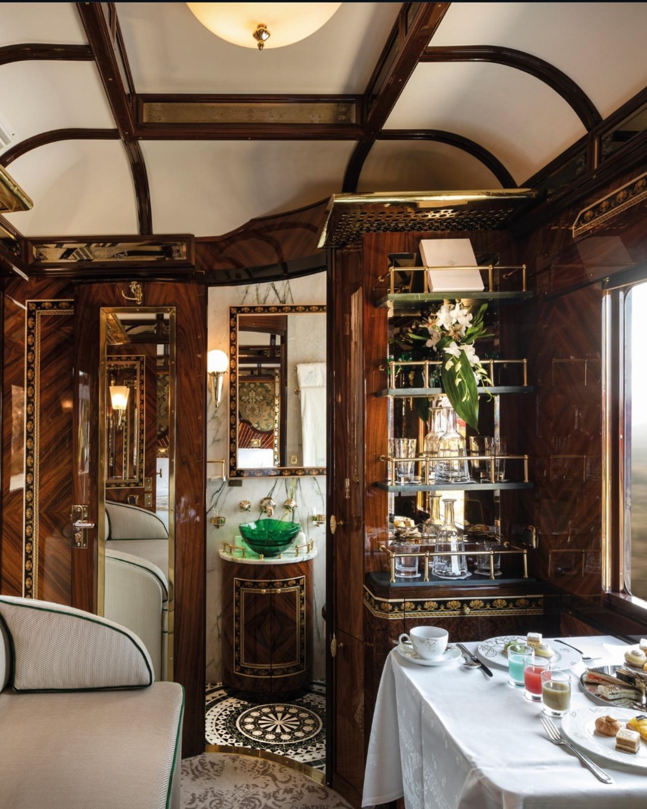 Interior del Orient Express