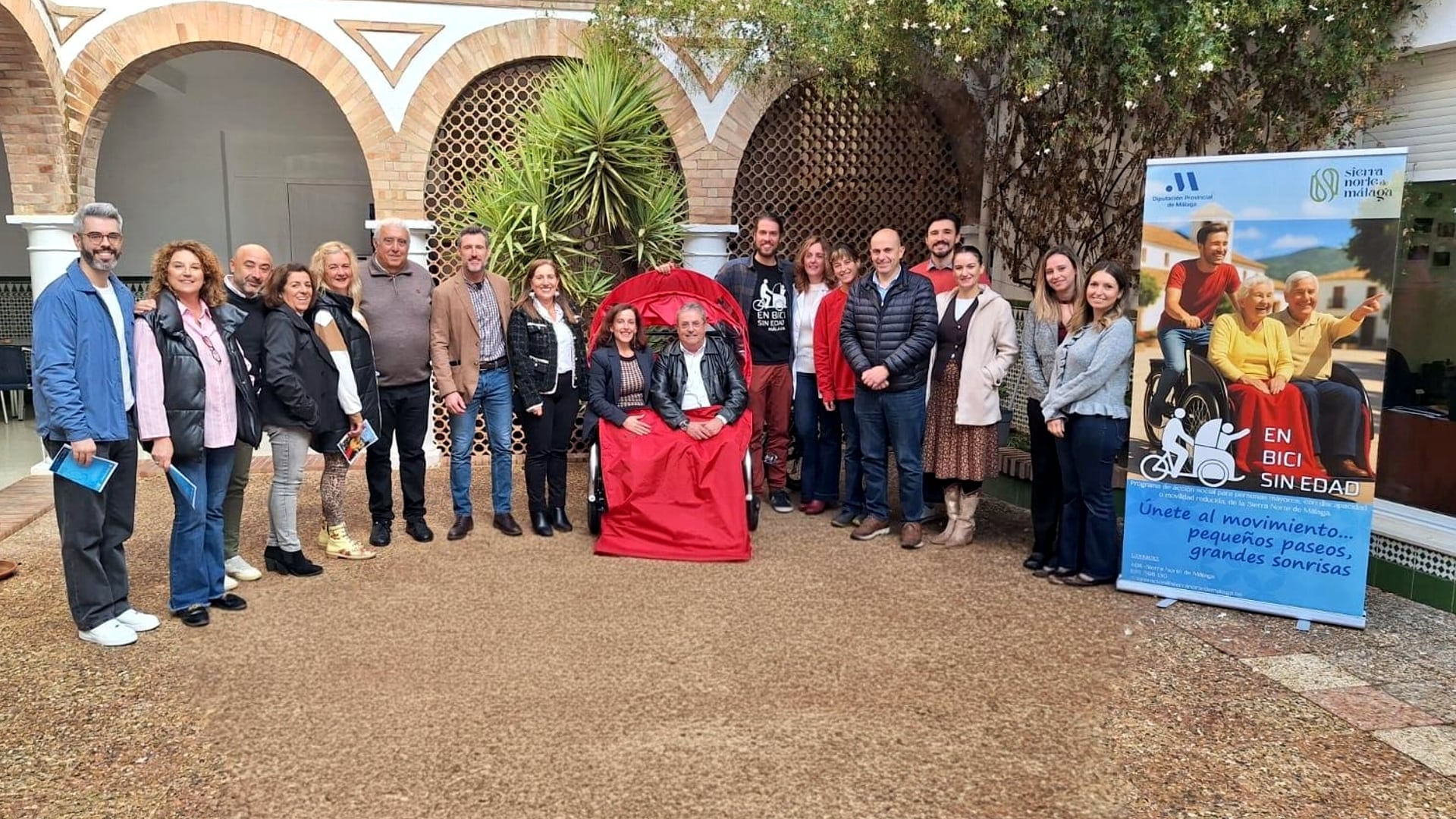 Presentación en Archidona del proyecto "En Bici sin Edad"