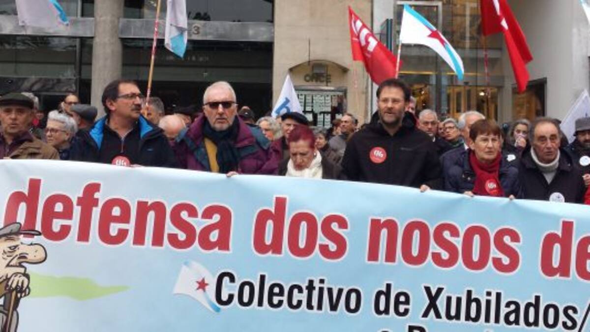 "Con esta pensión non chego a final de mes"