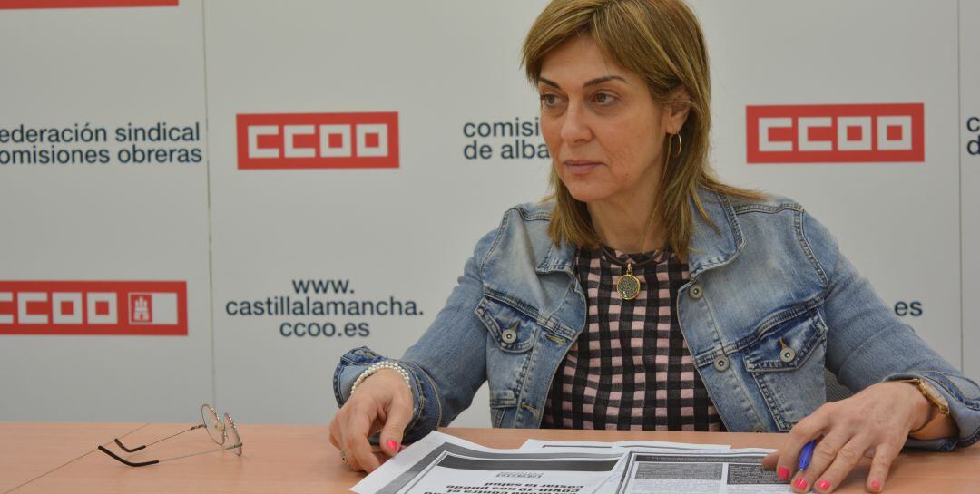 Carmen Juste, secretaria provincial