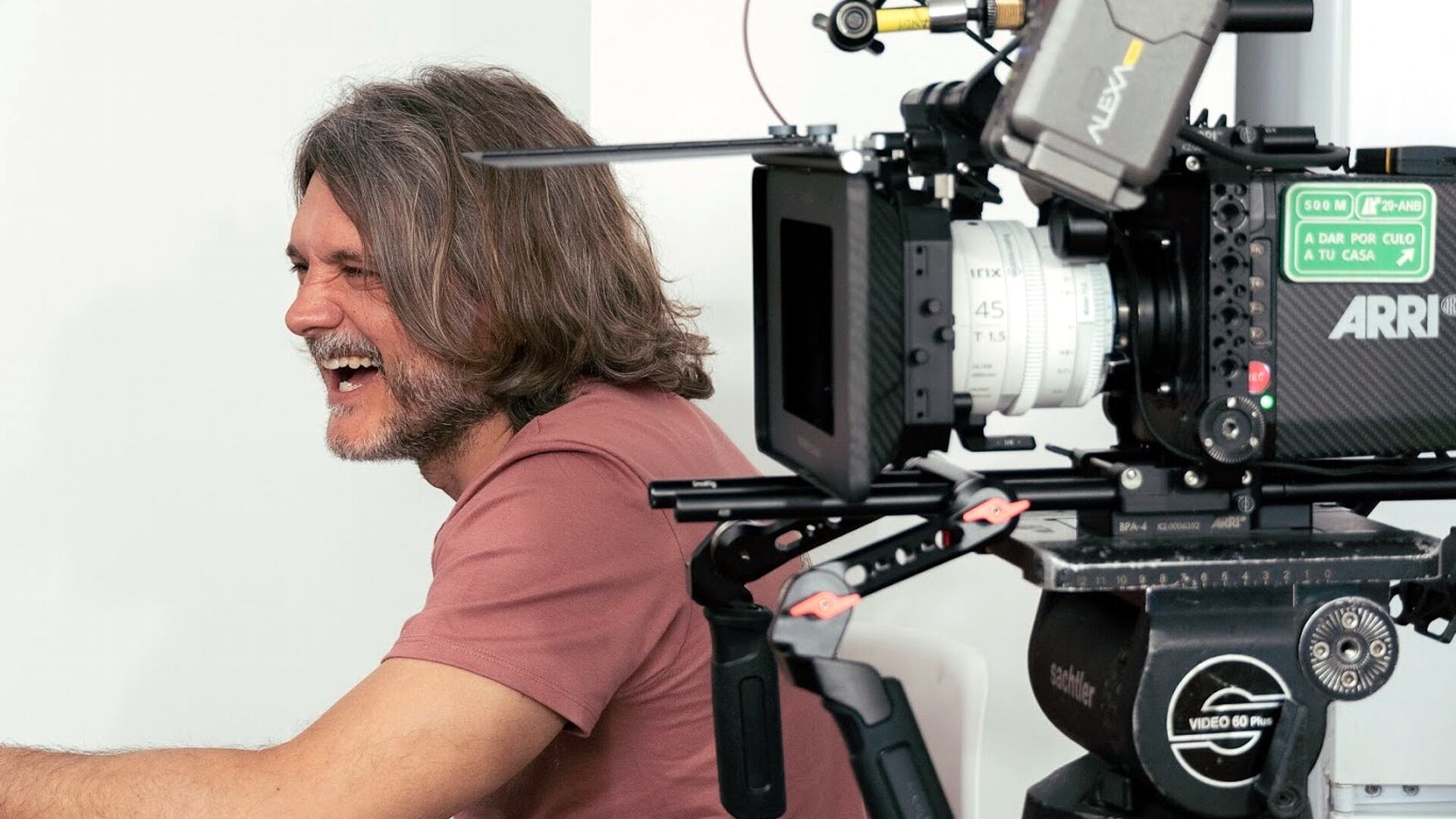 El actor malagueño ha estado esta semana en Archidona rodando su nuevo cortometraje