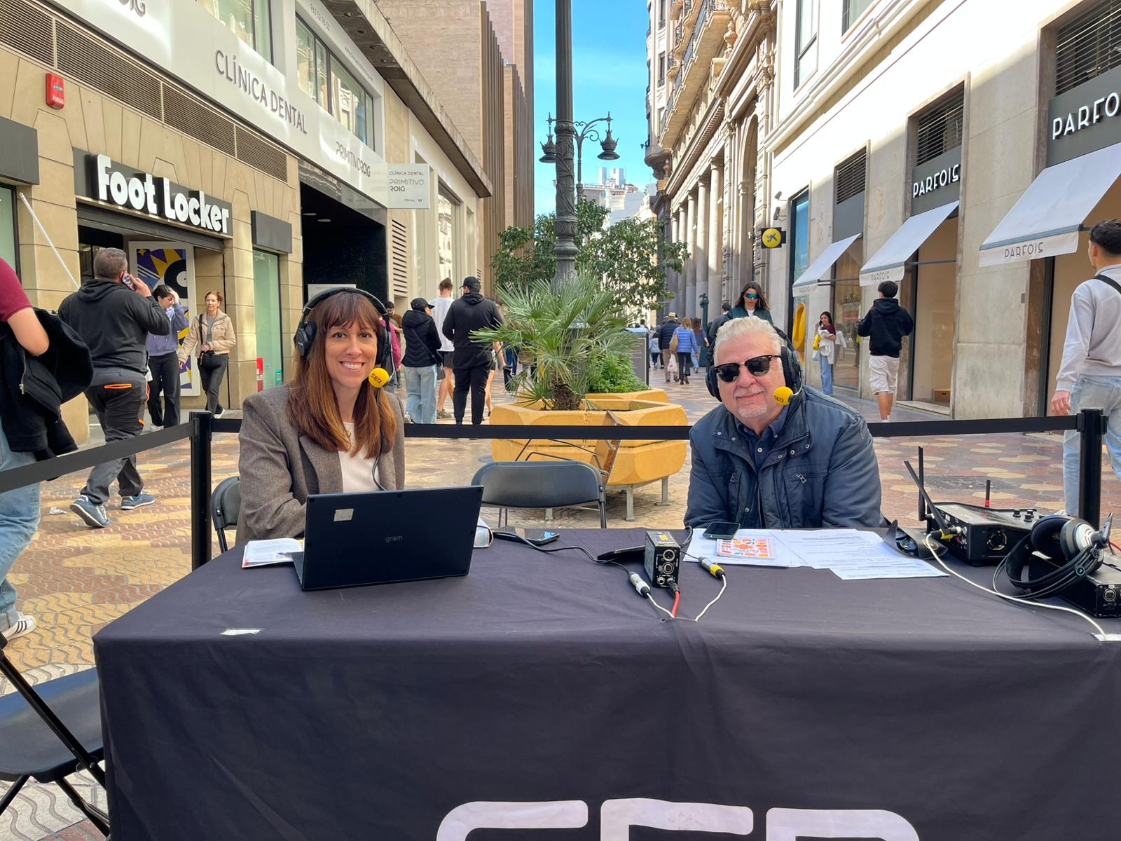 Hoy por Hoy Valencia se traslada a la calle con motivo de las Fallas