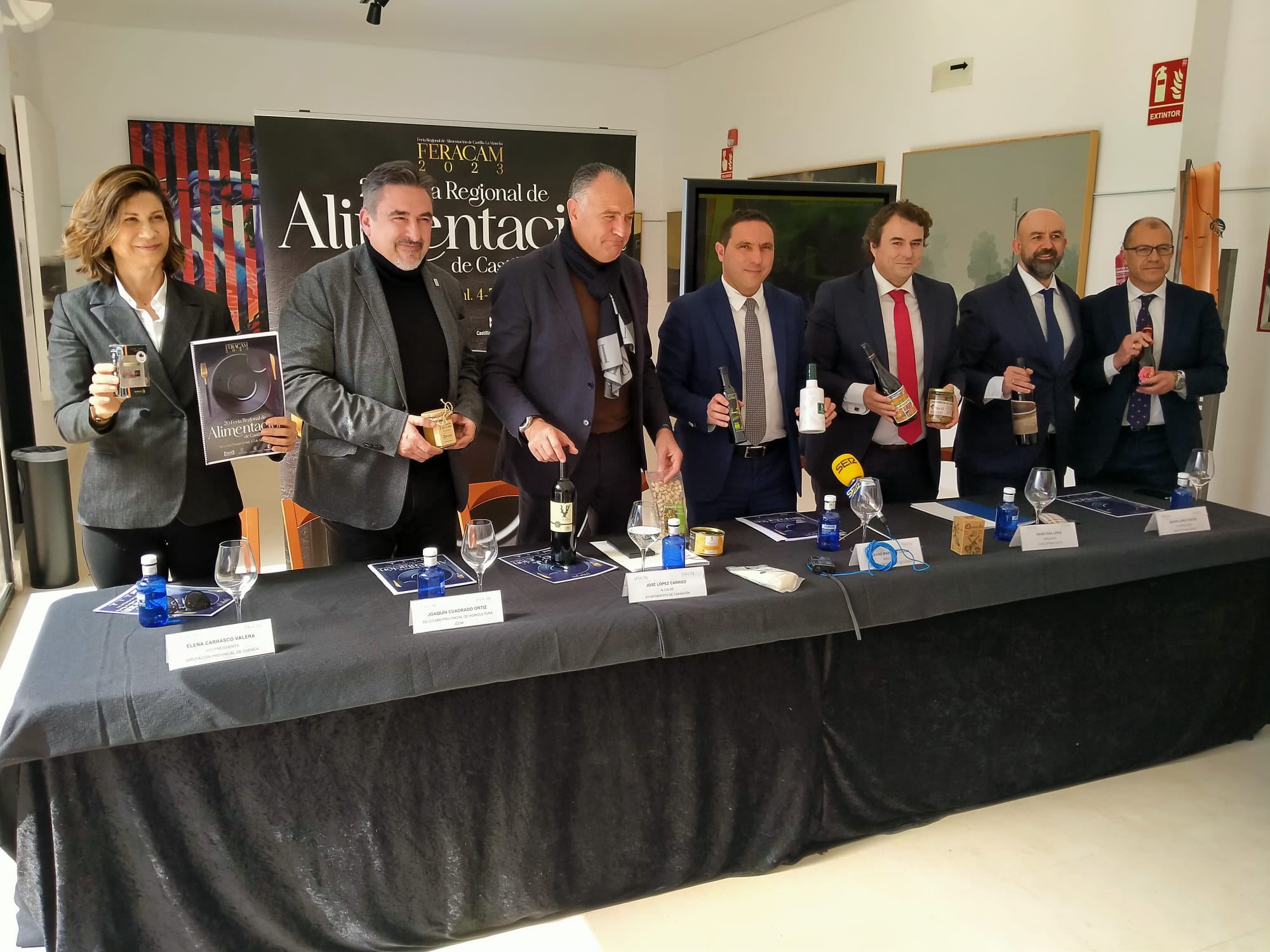 Presentación de FERACAM 2023, la Feria Regional de Alimentación de C-LM que se celebra en Tarancón (Cuenca) del 4 al 7 de mayo