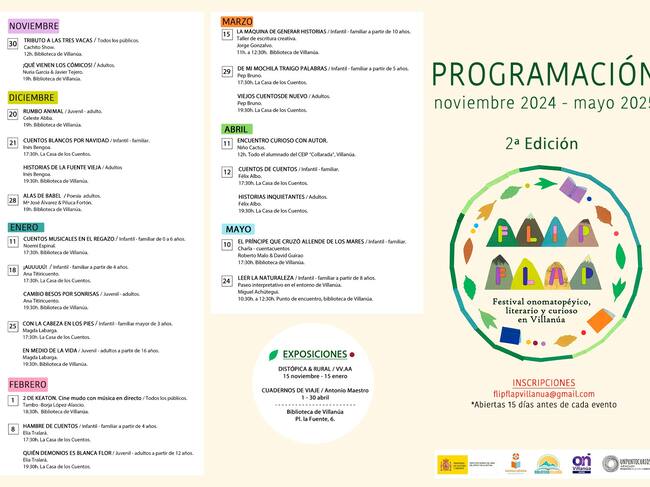 Programación Flip Flap 2024 2025