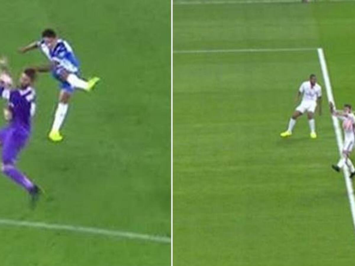 Sergio Ramos hace el remake de su mano en Cornellà y se la pitan