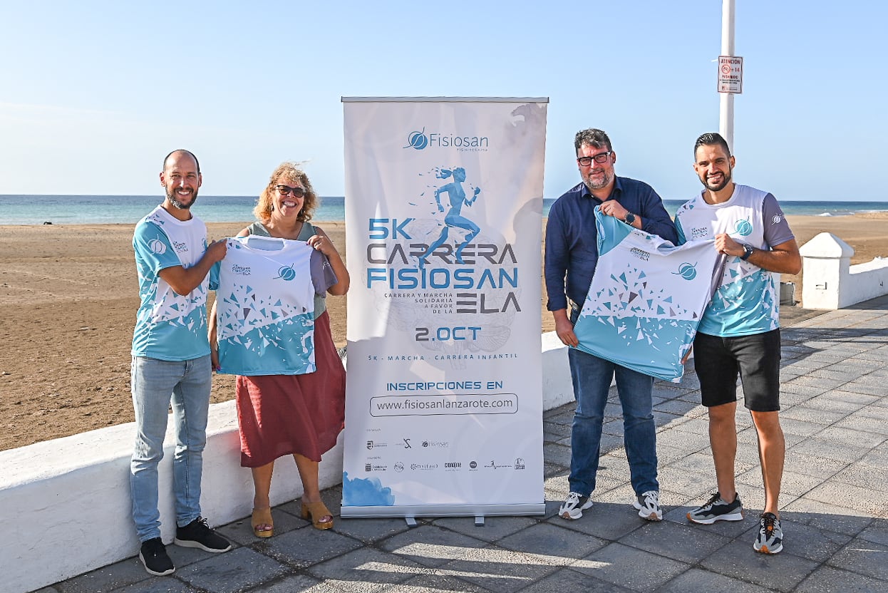 Presentación de la carrera en Playa Honda.