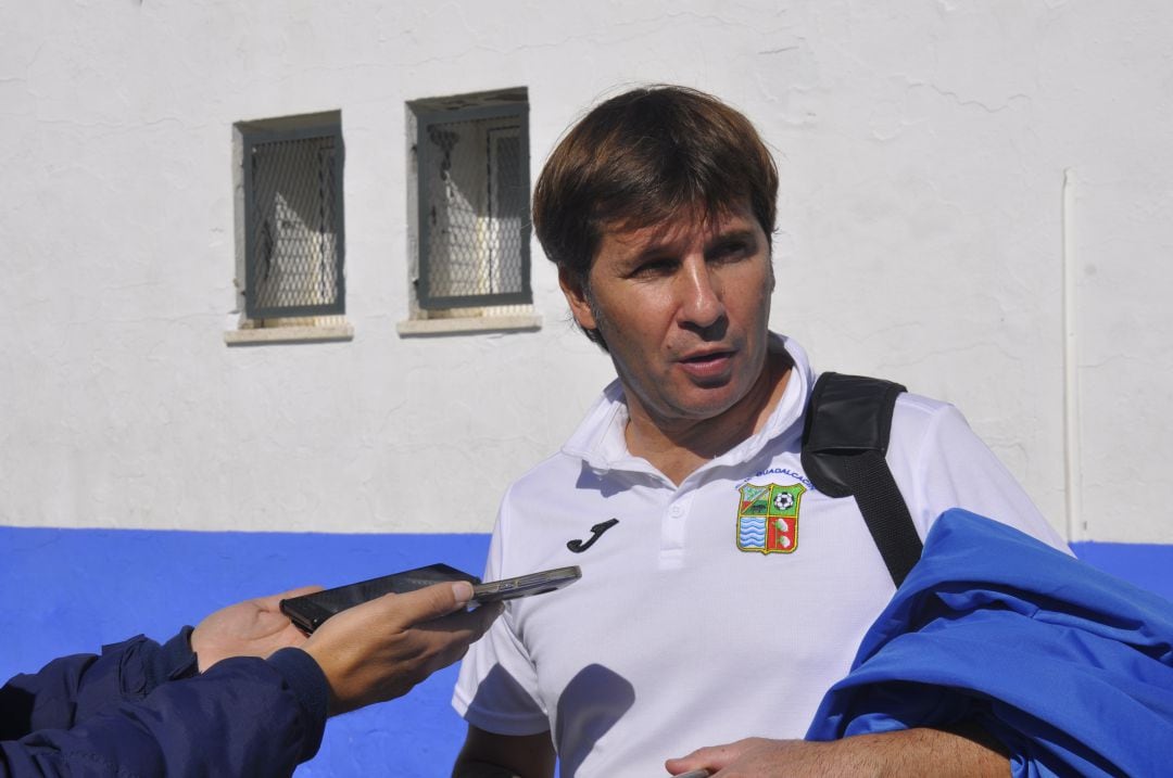 Jesús Mendoza, entrenador del CD GUadalcacín