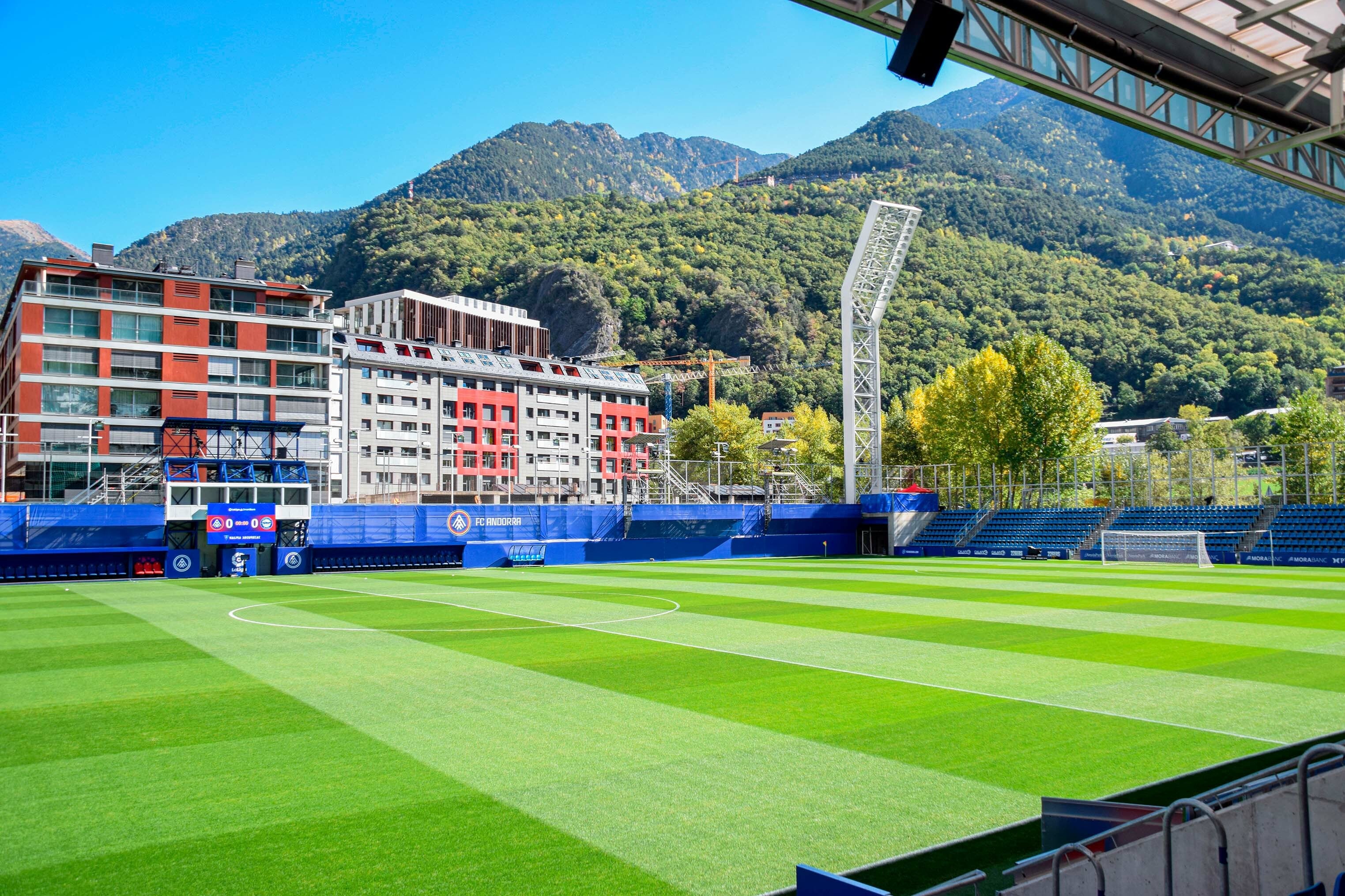 Imatge recent de l&#039;Estadi Nacional.