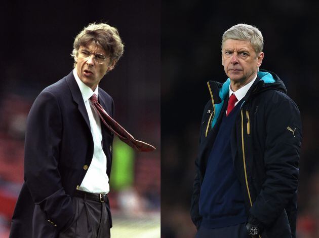 Fotogalería: Los 22 años de Wenger en el banquillo del Arsenal