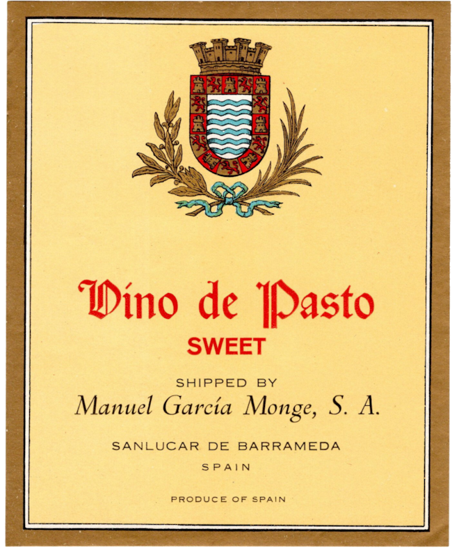 Vino de Pasto Manuel García Monge
