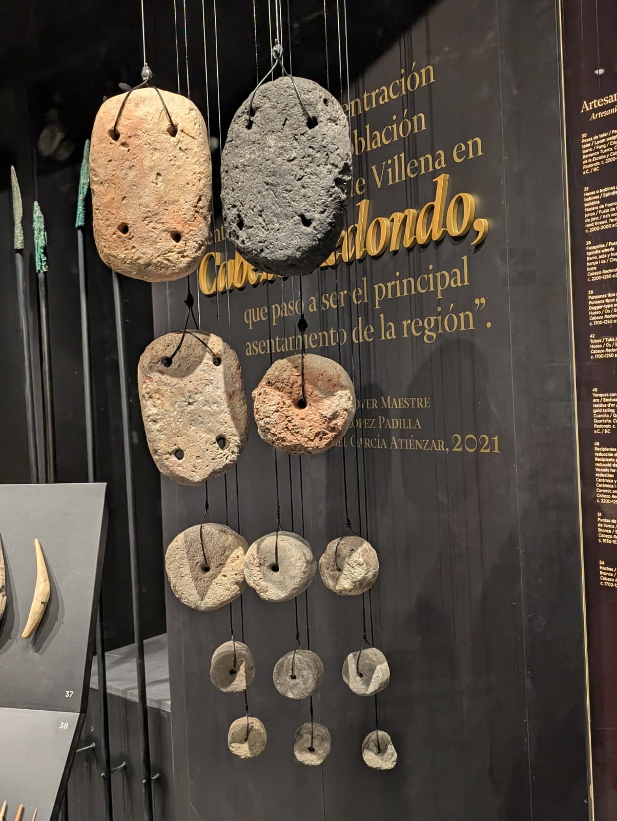 telar cabezo redondo