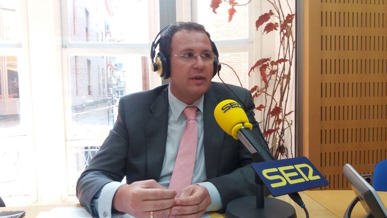 El concejal de calidad urbana, José Guillén