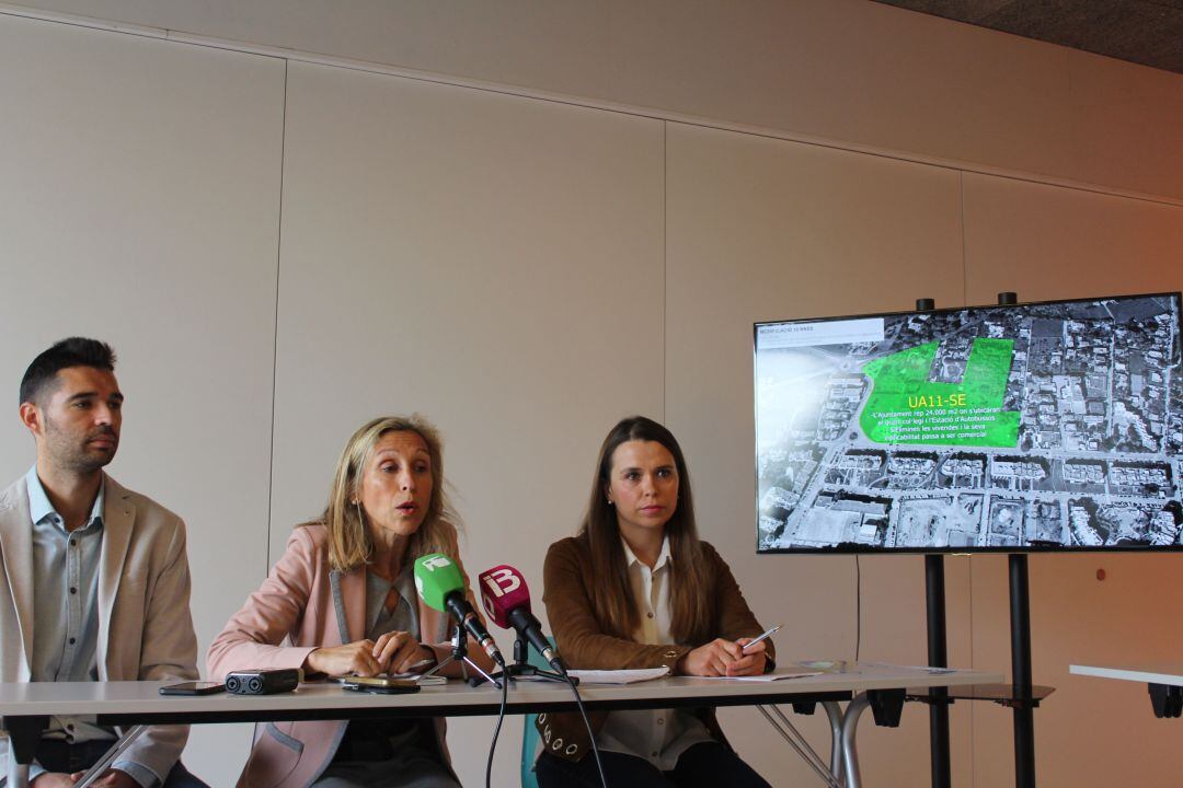 Un momento durante la rueda de prensa