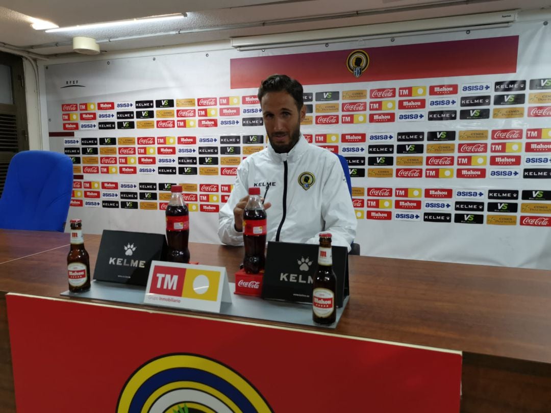 Lluís Planagumà en sala de prensa