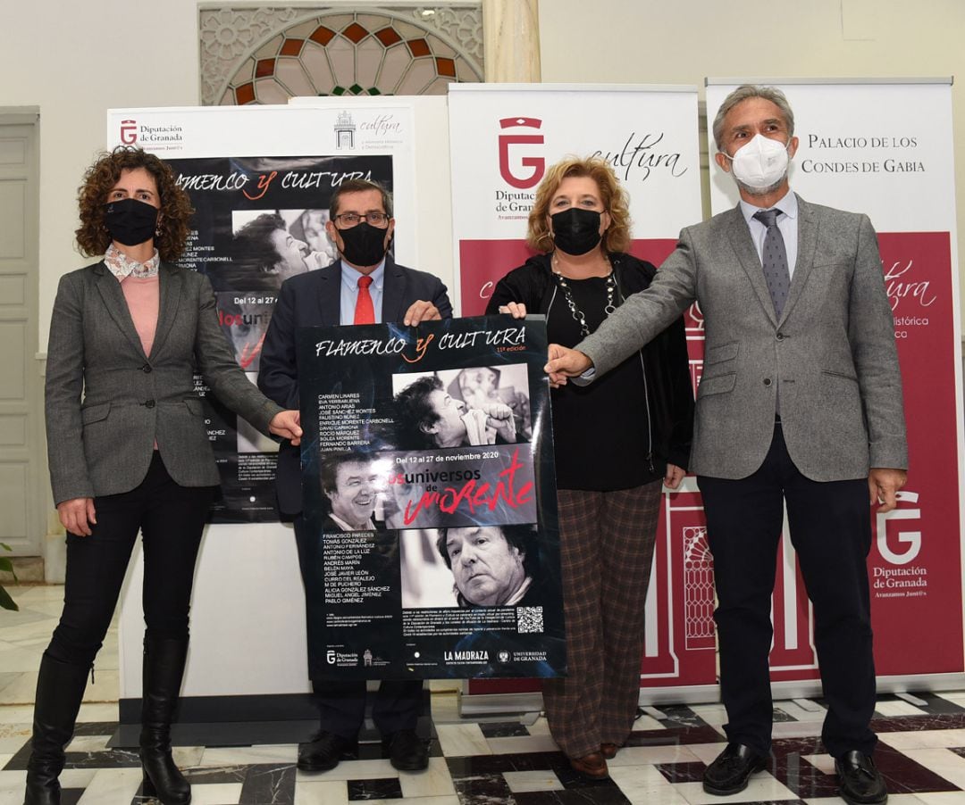 Presentación del ciclo flamenco de la Diputación de Granada dedicado a Enrique Morente