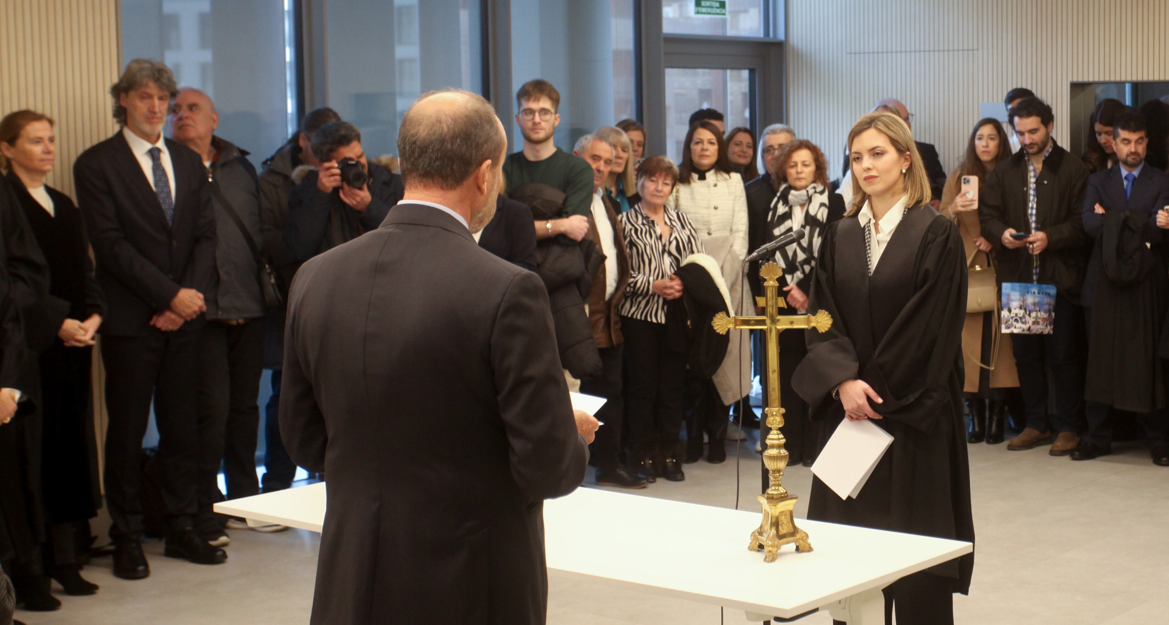 Patrícia Silvestre ha jurat el càrrec de fiscal