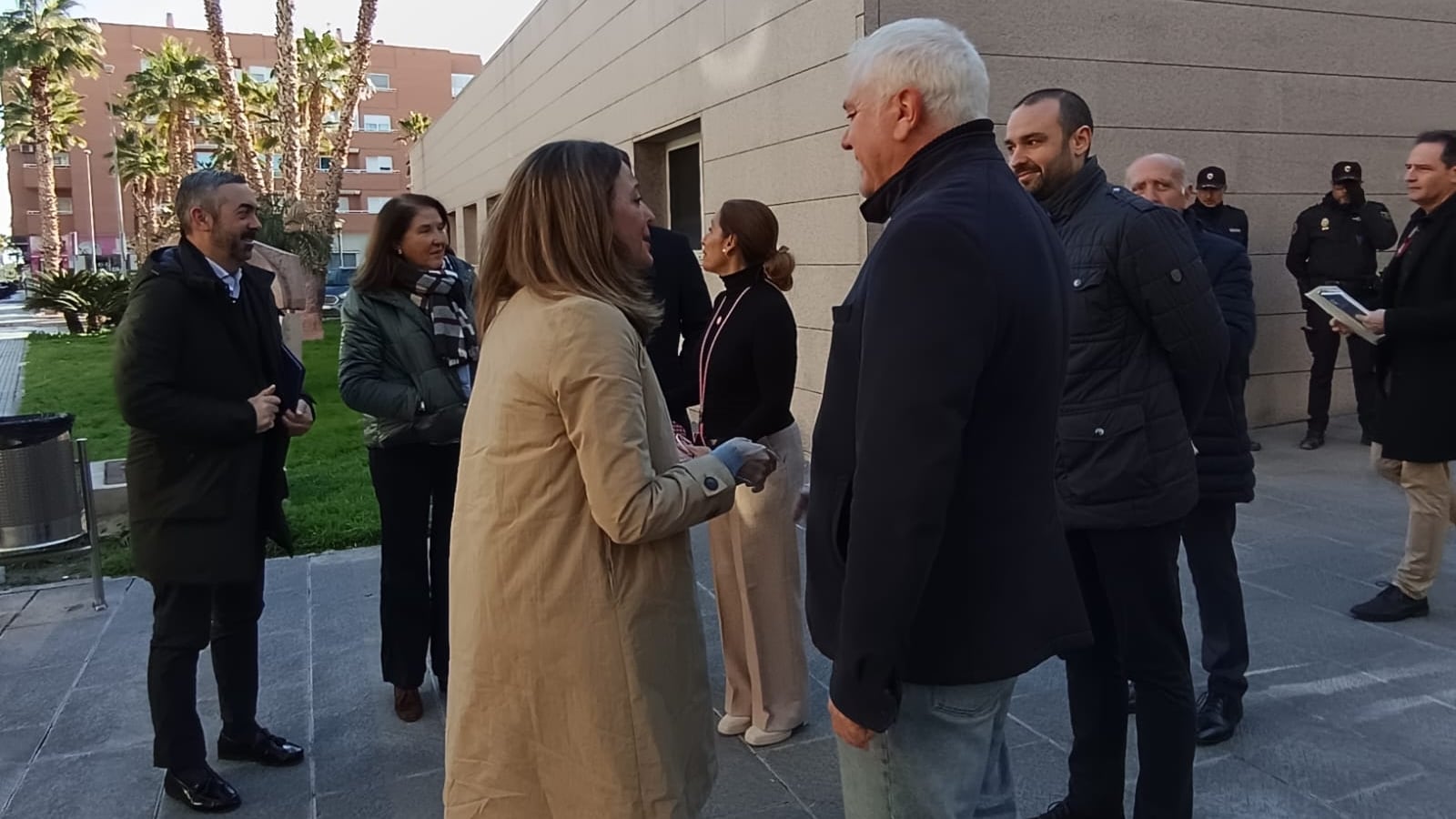 La consellera de Justicia, Nuria Martínez, visita el Palacio de Justicia de Novelda