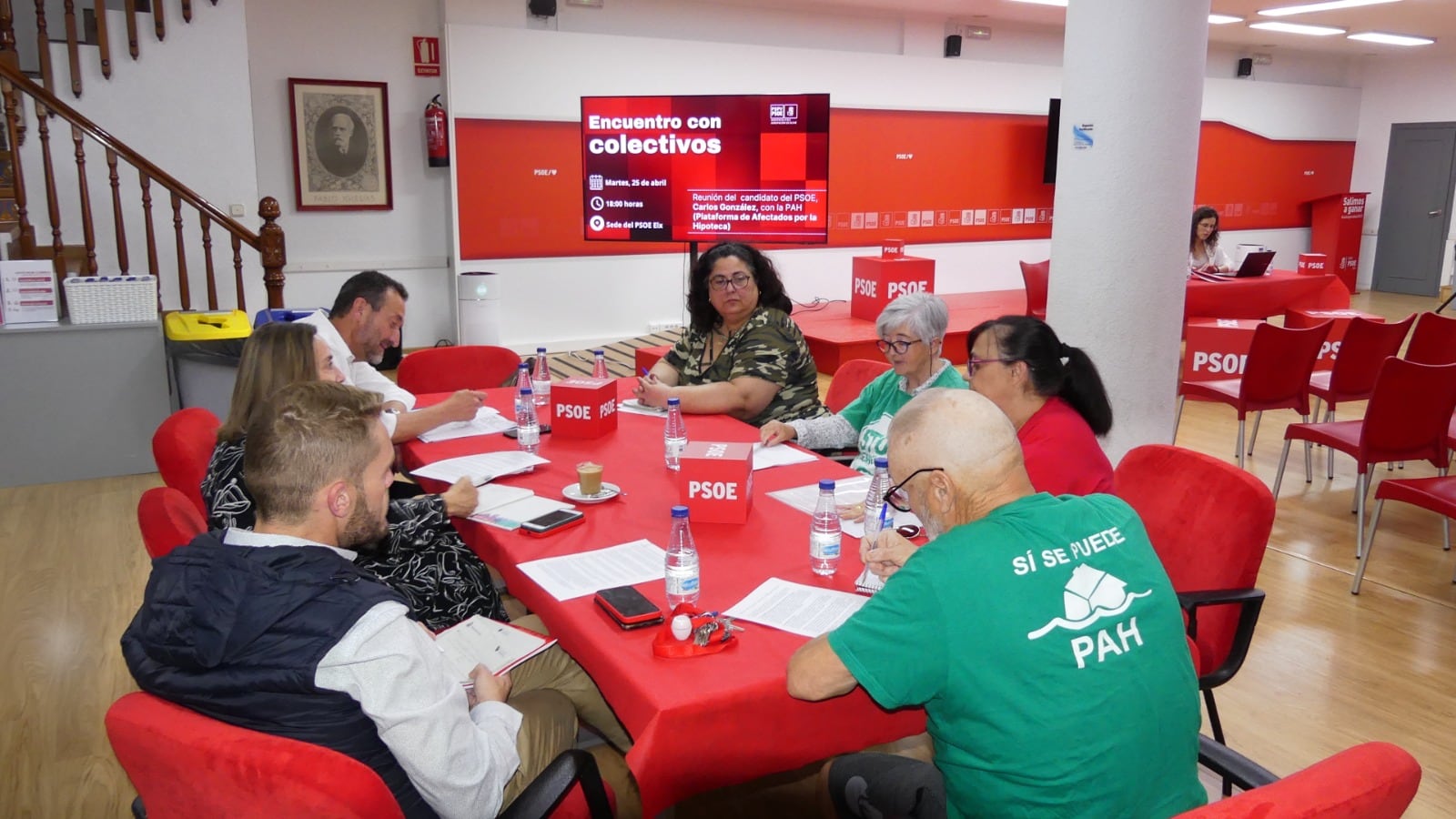 PSOE reunión PAH