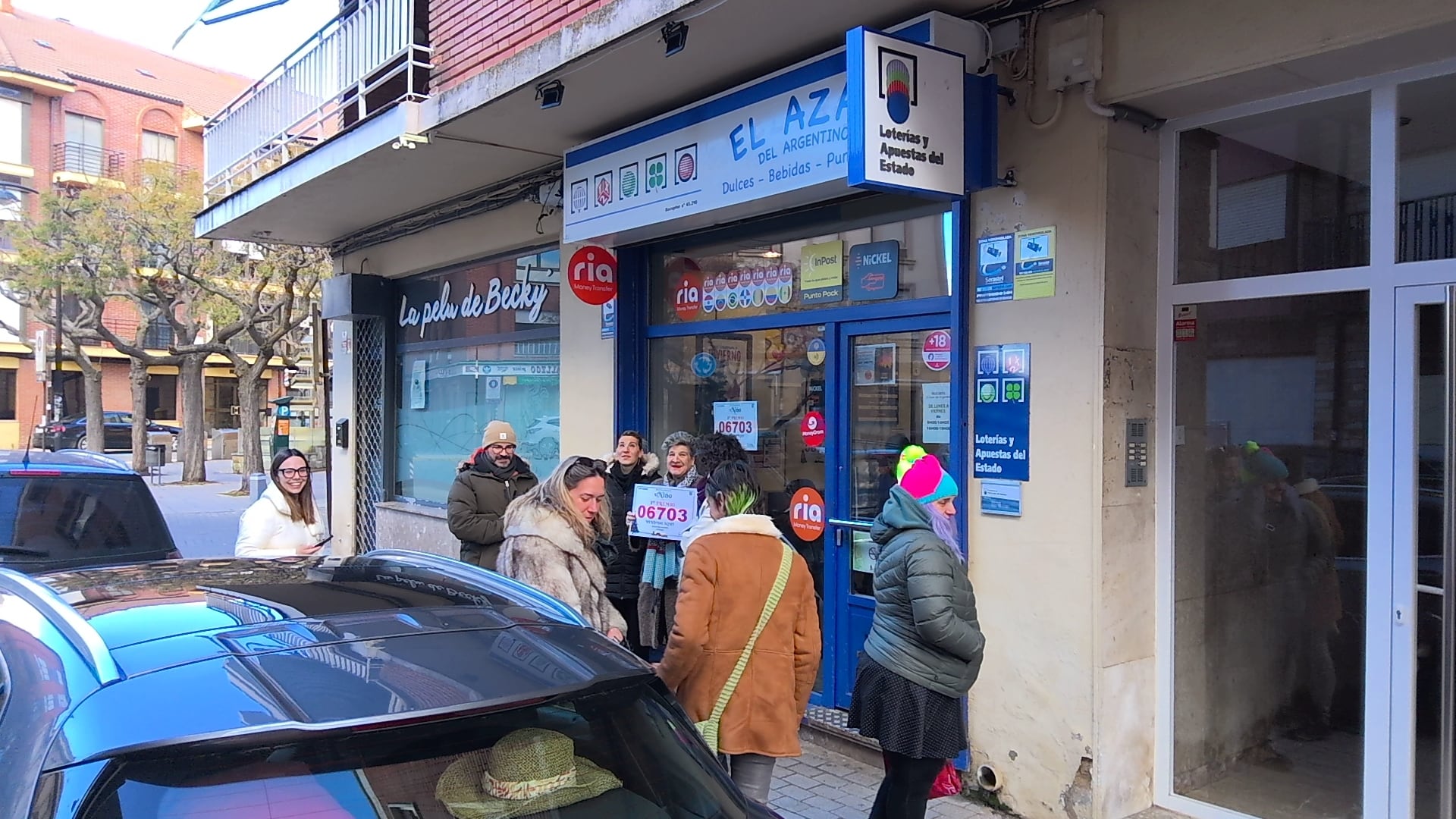 La administración el mismo día del premio