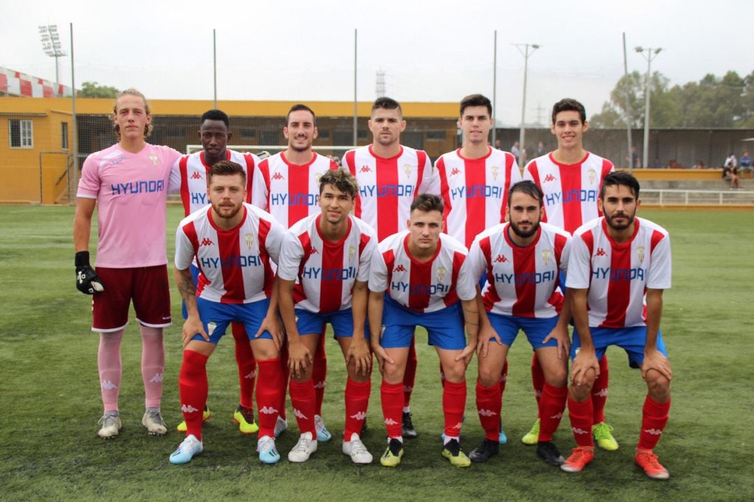 Un once del Algeciras B.